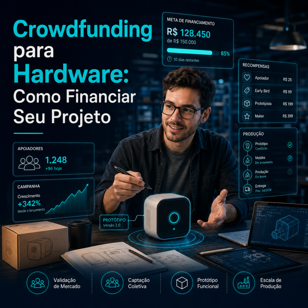 Crowdfunding para Hardware: Como Financiar Seu Projeto